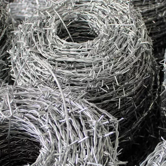 What is barbed wire?